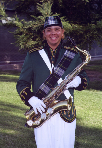 Sean in Brigade Uniform